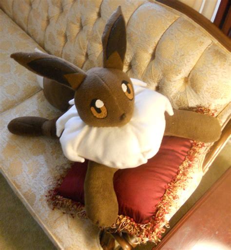 Large Eevee Plush by PakajunaTufty on DeviantArt