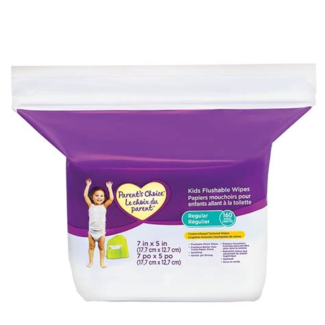 Parent’s Choice Kids Flushable Toddler Wipes - Today's Parent