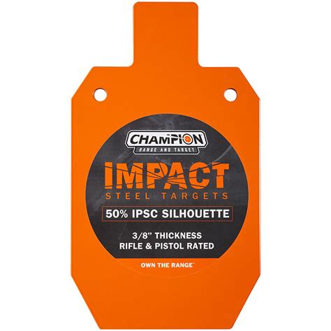 Impact Steel Silhouette Targets | Champion Target