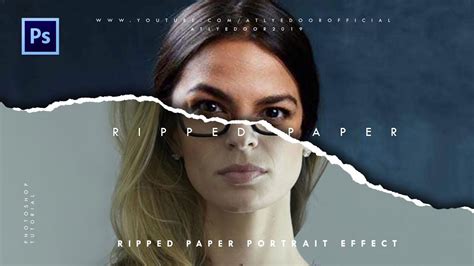 Ripped Paper Portrait Effect | Photoshop Tutorials - YouTube