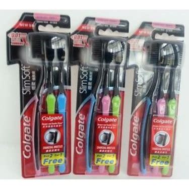 Colgate Slim Soft Charcoal Toothbrush reviews in Toothbrushes - ChickAdvisor