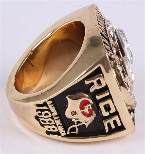 Jerry Rice San Francisco 49ers High Quality Replica 1988 Super Bowl ...