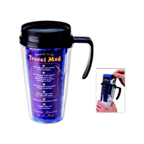 Acrylic Travel Mug with Insert with Custom Logo | InkHead.com