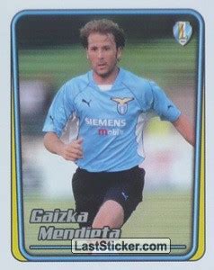 Sticker 165: Gaizka Mendieta (Superstar) - Merlin Calcio 2001-2002 - laststicker.com