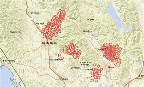 Santa Rosa Fire: Hundreds of structures burned, hospitals evacuated | Sacramento Bee