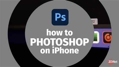 How to use Photoshop on your iPhone - YouTube