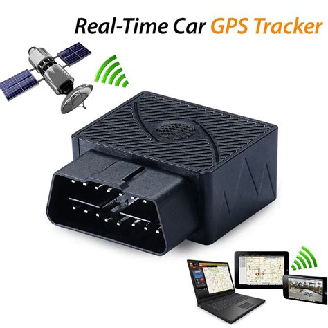 Mini GPS Locator Satellite Tracking Tracker GPS Tracker for Spy Real Time Vehicle Mounted OBD ...