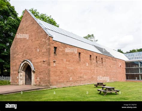 The Burrell Collection building in Pollok Country Park Glasgow Scotland Stock Photo - Alamy