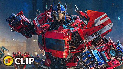 Optimus Prime vs Decepticons - Flashback Scene | Bumblebee (2018) Movie ...