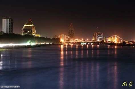 Khartoum at Night الخرطوم ليلاً (By Na Gi) #sudan #khartoum #capital # ...