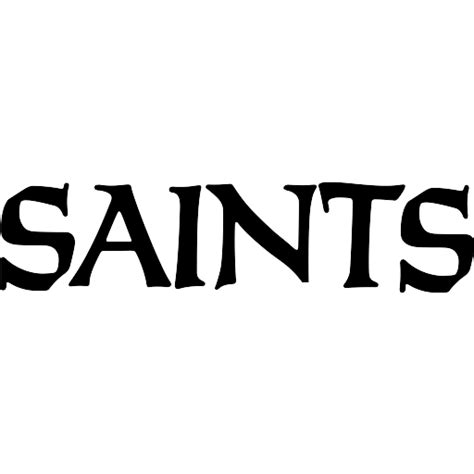 New Orleans Saints logo vector SVG, PNG download free