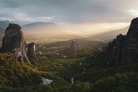 Meteora Sunset Photograph by Alex Artiga - Fine Art America