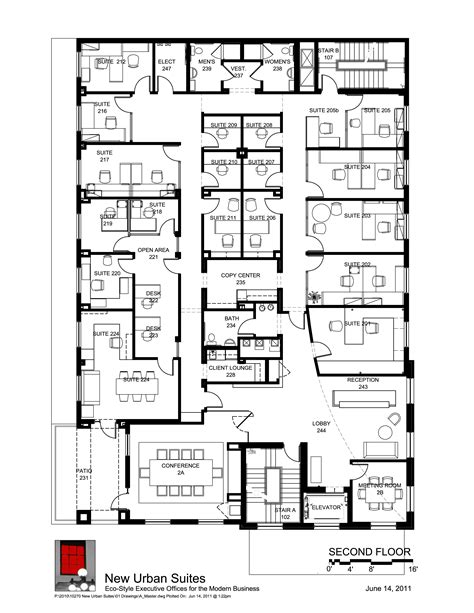 Take a look at our floor plans for offices to rent on the 2nd floor! #office #tampa | Office ...