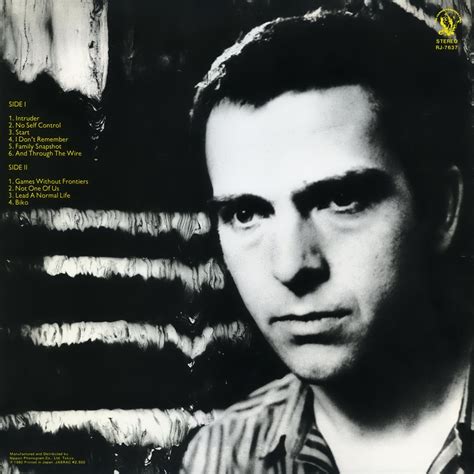 Peter Gabriel ‎– Peter Gabriel (1980) - JazzRockSoul.com