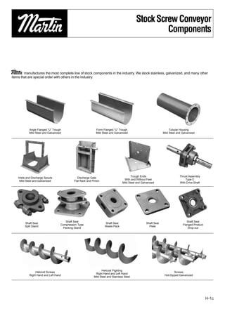 Thomas screw conveyor design | PDF