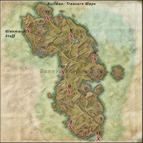 ESO Treasure Map Compendium - BenevolentBowd.ca