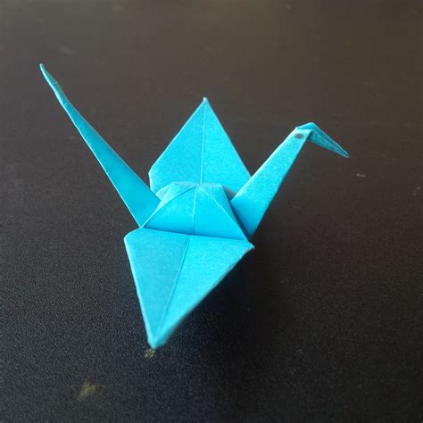 Paper bird, Origami bird #1 - easy tutorial for beginners