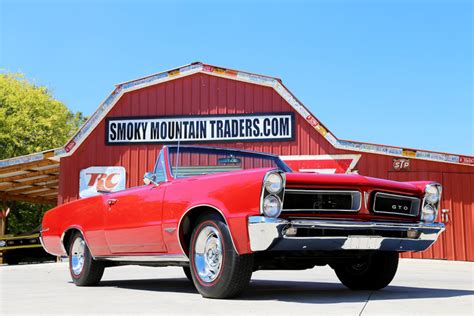 1965 Pontiac Gto Montero Red Convertible 389 V8 Automatic - Used Pontiac Gto for sale in ...