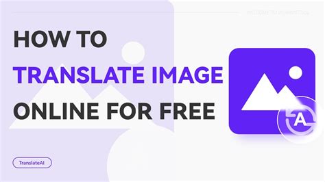 How to Translate Images Free Online | WorkinTool TranslateAI - YouTube