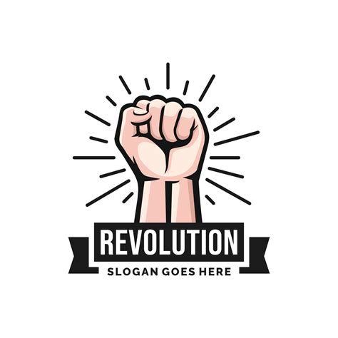 Revolution logo design vector illustration 25664980 Vector Art at Vecteezy