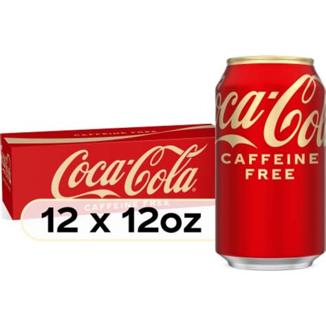 Coca-Cola® Caffeine Free Soda Cans, 12 pk / 12 fl oz - Kroger