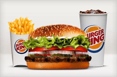 $0.99 for a Whopper or Original Chicken Combo at Burger King (A $6 Value) - Choose from Four ...