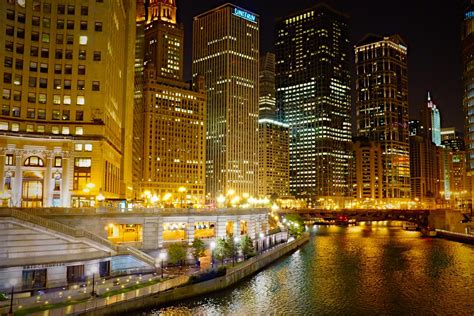 Chicago Riverwalk at Night | randy | Flickr