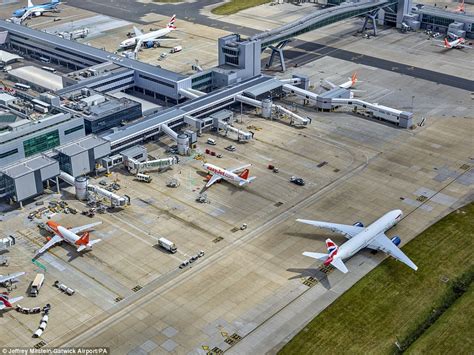 Fascinating aerial photographs show London's Gatwick Airport as you've ...