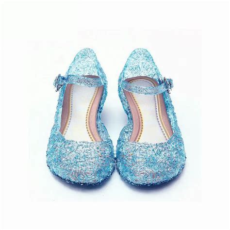 Princess Sandals Cinderella Shoes Kids Sandals Crystal Girls Shoes Dancing Children Sandals ...