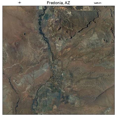 Aerial Photography Map of Fredonia, AZ Arizona