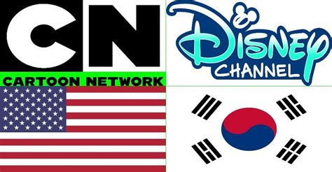 Cartoon Network USA and Disney Channel Korea by hodung564 on DeviantArt