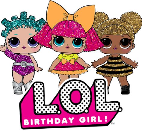 Custom Lol Surprise Dolls Birthday Girl T - Lol Surprise Dolls Birthday ...