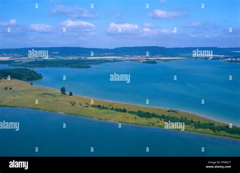 France, Meuse (55), Madine lake (aerial view Stock Photo - Alamy