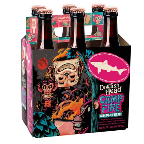 Dogfish Head Craft Brewery | Campfire Amplifier | Bottle design ...