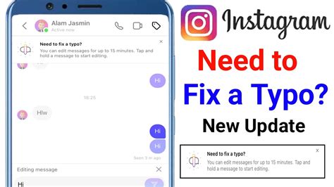 Need to Fix a Typo Instagram New Update | Instagram Need to Fix a Typo ...
