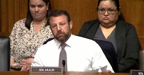 Republican Sen. Mullin challenges Teamsters president to fight during ...