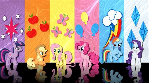 🔥 [50+] MLP Mane Six Wallpapers | WallpaperSafari