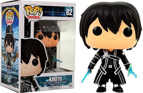 Funko Sword Art Online Funko POP Anime Kirito Exclusive Vinyl Figure 82 ...