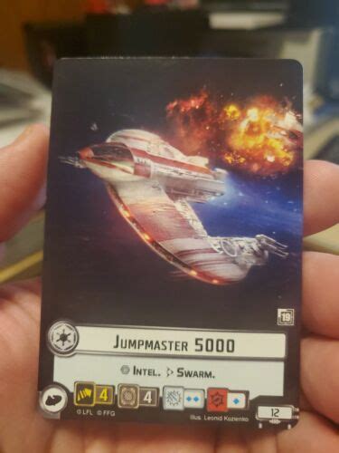 Star Wars Armada Jumpmaster 5000 / Dengar Punishing One Alt Art Promo ...