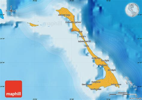 Political Map of Cat Island