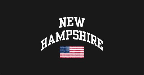 New Hampshire state - New Hampshire - Kids T-Shirt | TeePublic