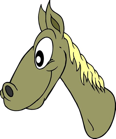 Cartoon Horse Face - ClipArt Best