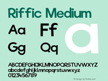 Riffic Font Family|Riffic-Uncategorized Typeface-Fontke.com