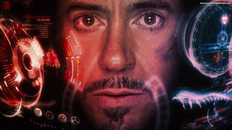 Tony Stark Iron Man Face