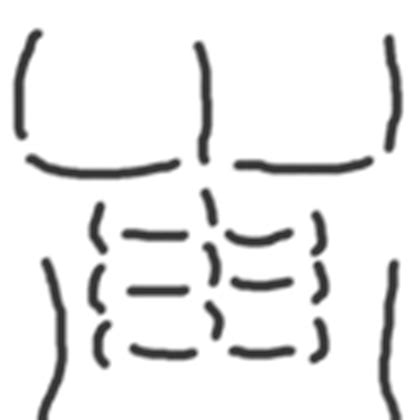 Roblox Abbs Png Six Pack Png Roblox Png Image With