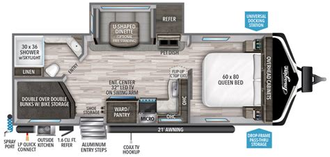 Imagine Travel Trailer Floor Plans - floorplans.click