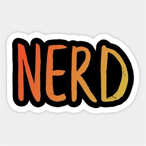 nerd by miniguardian | Cute stickers, Nerd, Stickers