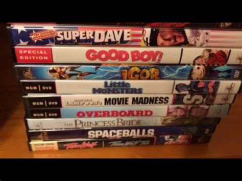 My MGM DVD Collection - 2017 Edition - YouTube