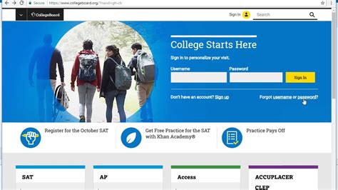 College Board Account Set Up - YouTube