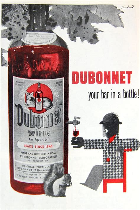 Paul Rand | Dubonnet advertisement by Paul Rand in Time Maga… | Flickr